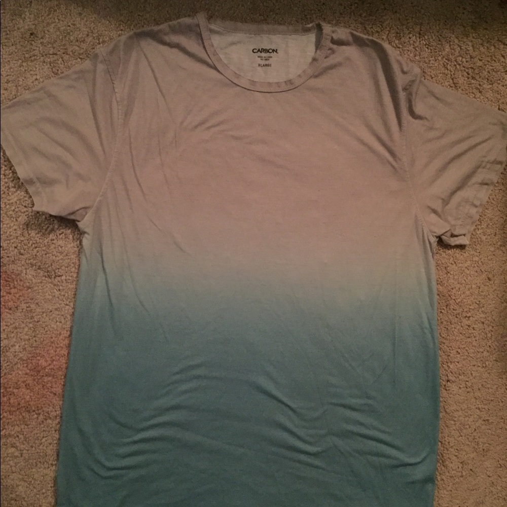 Rue 21 CARBON ombre t-shirt sz XL